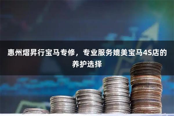 惠州熠昇行宝马专修，专业服务媲美宝马4S店的养护选择